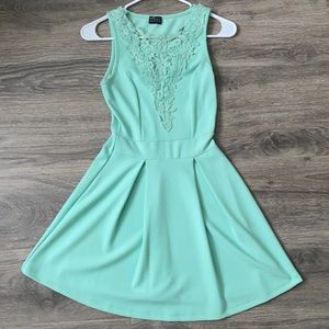 Mint mini dress!